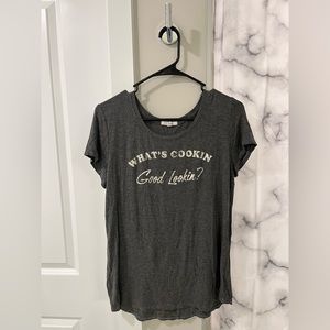 Maurices Gray Slogan Tshirt